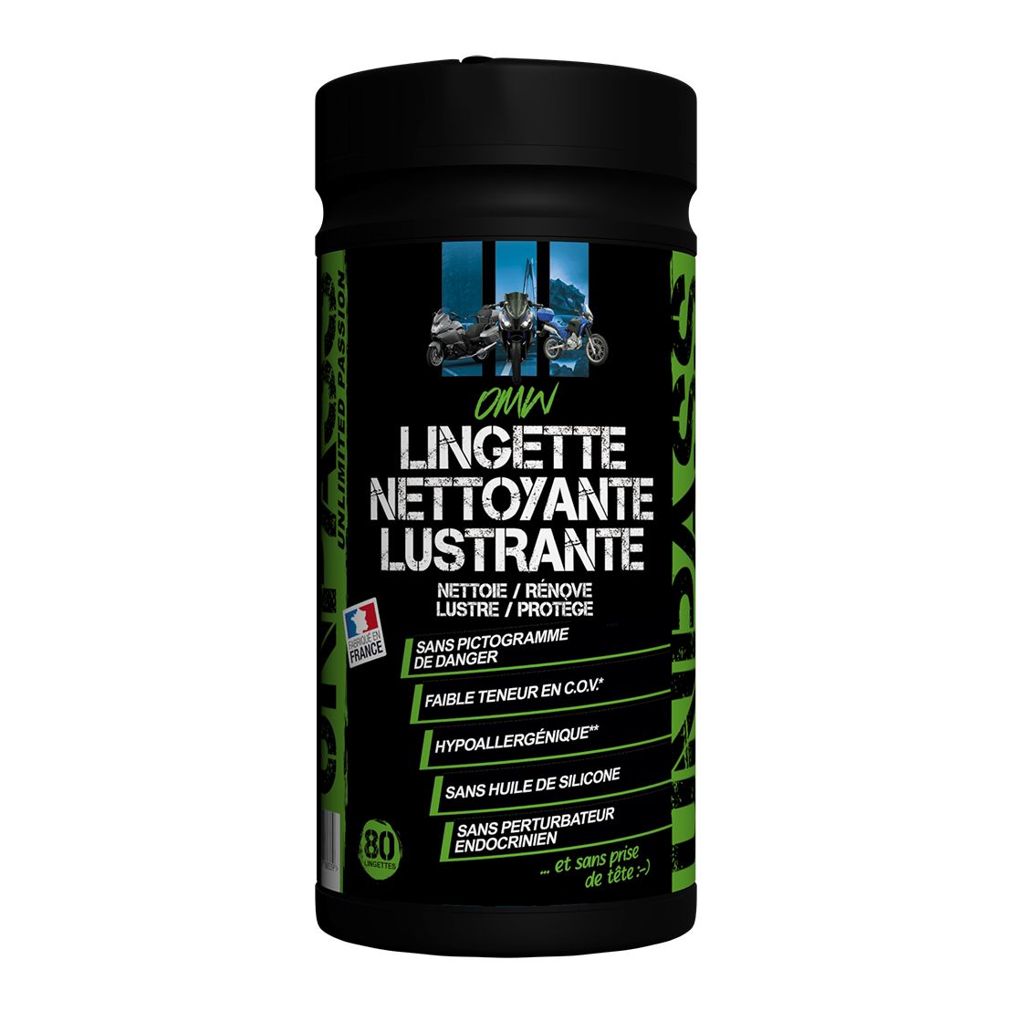 Lingettes Unpass OMW Boite de 80