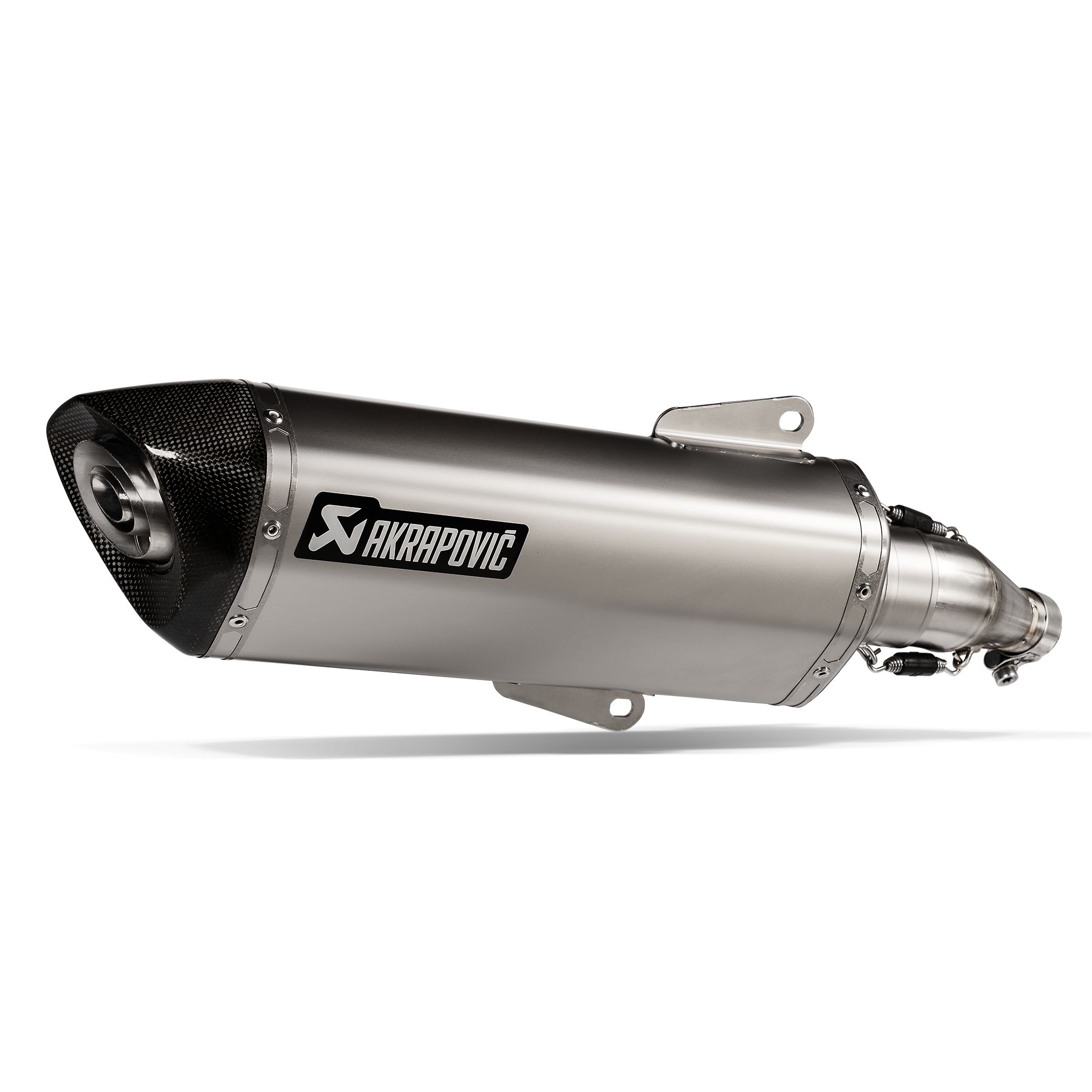 Silencieux Akrapovic Inox embout Carbone