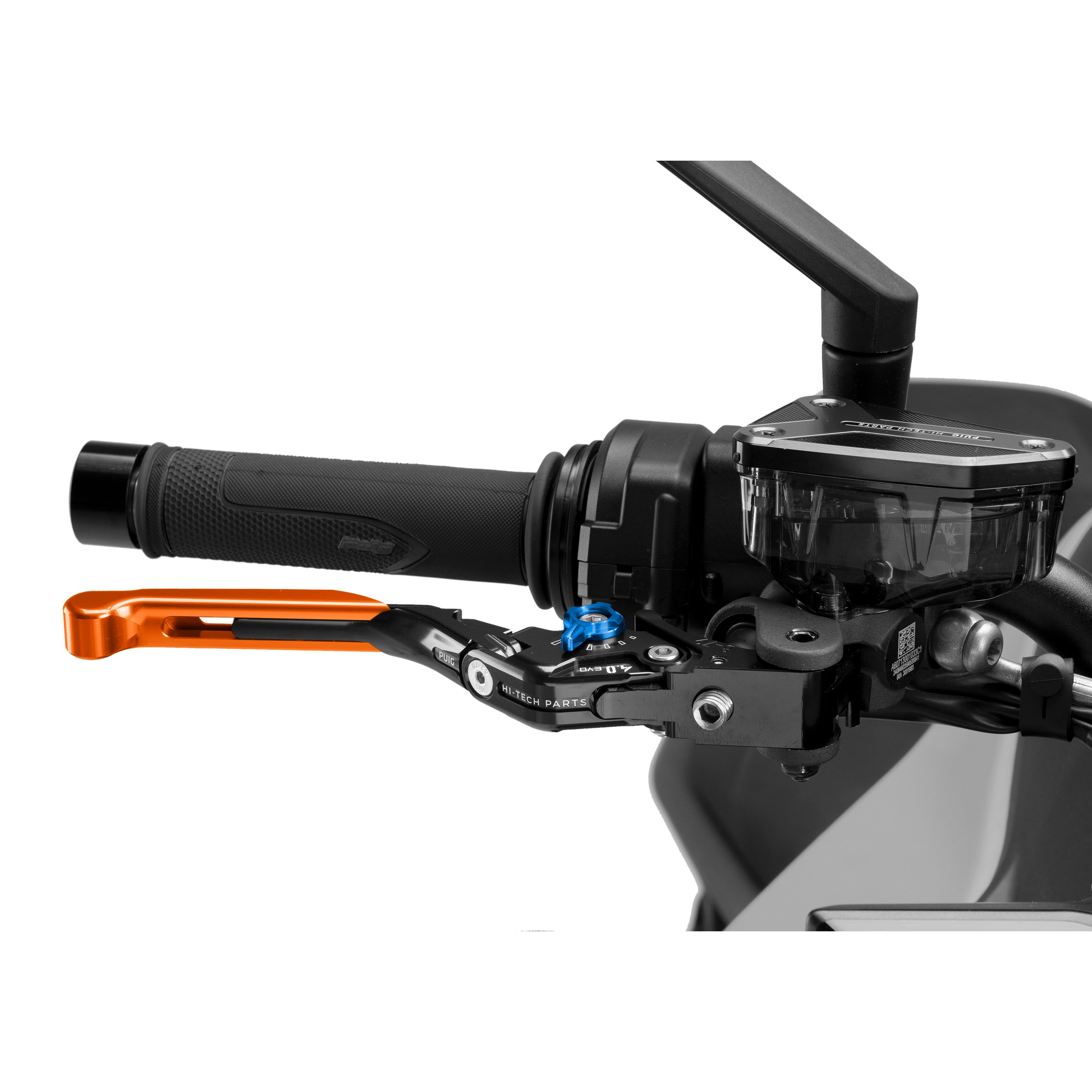 Levier de frein Puig Rabattable extensible 4.0 Orange