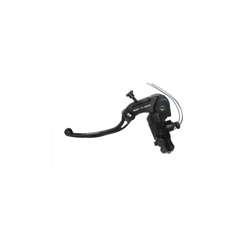 ACCOSSATO Maitre cylindre d'embrayage Accossato radial 16 x 16 avec levier long rabattable — noir