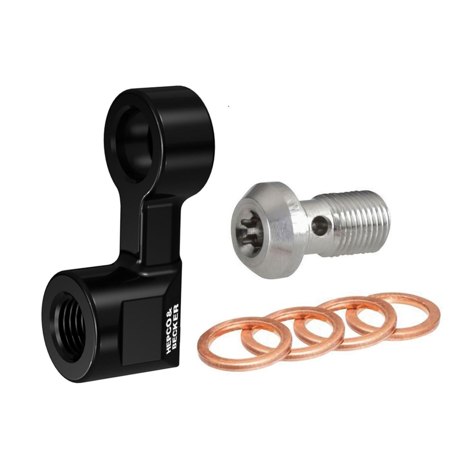 Raccord de durite Hepco & Becker Adaptateur rallonge 30 mm frein/embrayage