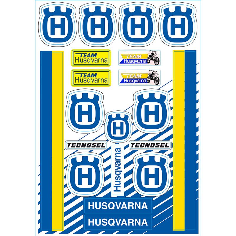 Image of Stickers Tecnosel VINTAGE HUSQVARNA