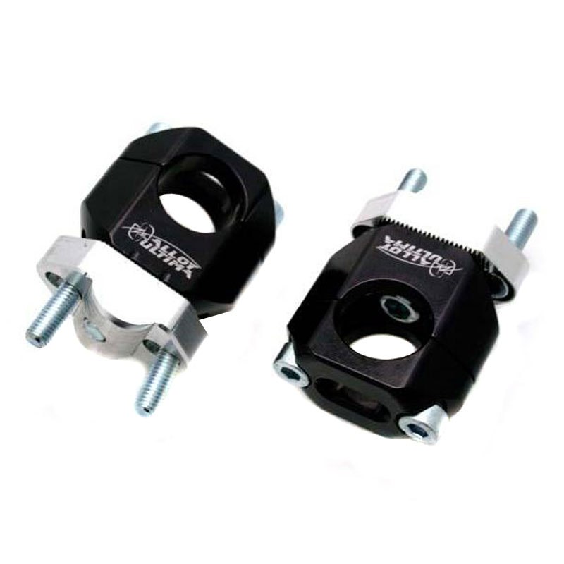 Pontet de guidon Bihr Diam 28.6 mm noir