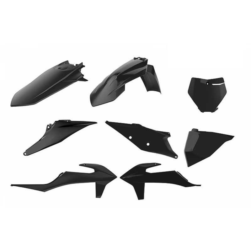 Kit plastiques Polisport COULEUR NOIR