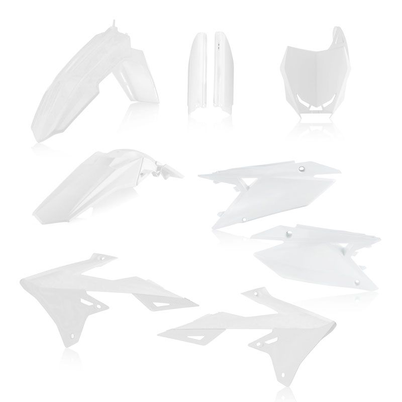 Kit plastiques Acerbis FULL KIT BLANC