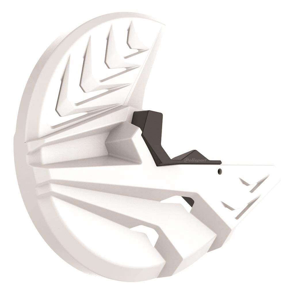 Protège Disque Polisport POUR DISQUE AVANT BLANC - HONDA