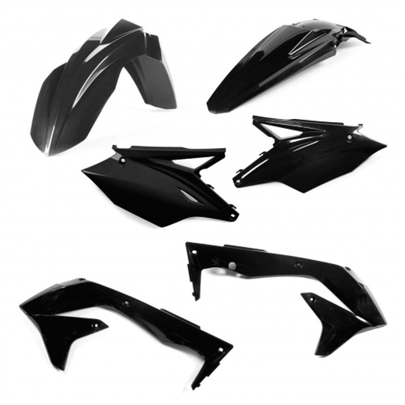 Kit plastiques Acerbis COULEUR NOIR