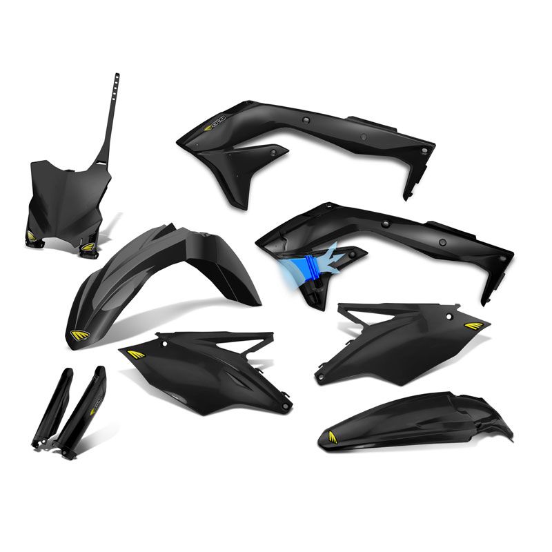 Kit plastiques CYCRA POWERFLOW NOIR