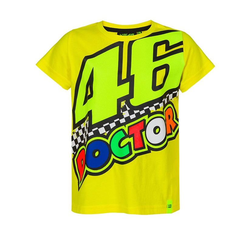 T-Shirt manches courtes VR 46 VR46 - THE DOCTOR KID 2020