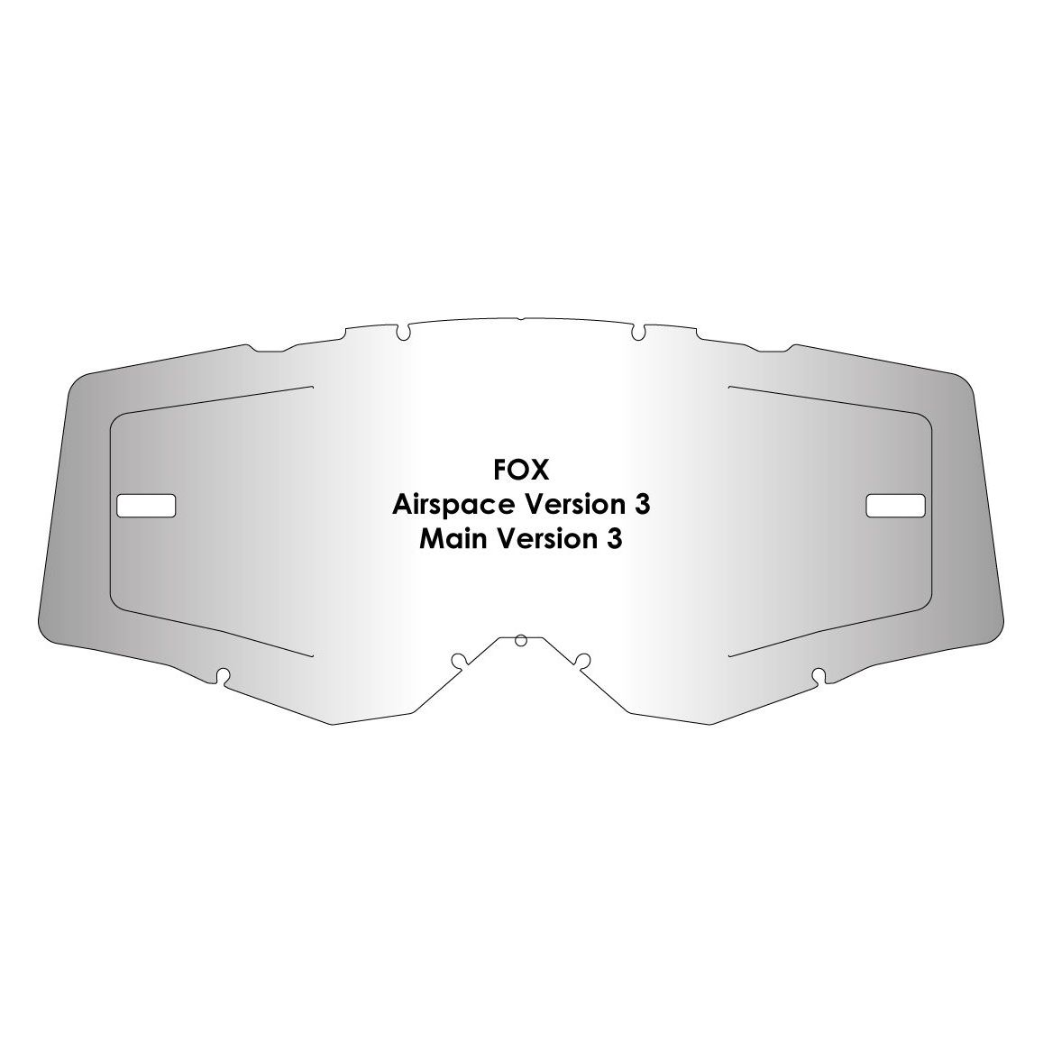 Ecran Masque Airscreen AirSpace 3 / Main 3