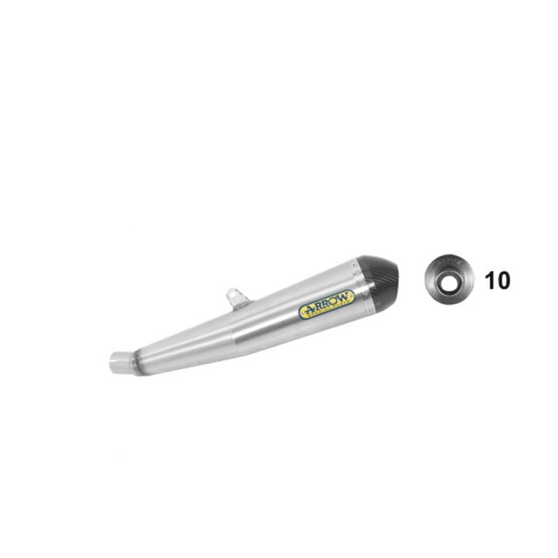 Silencieux Arrow Nichrom Pro-racing embout carbone