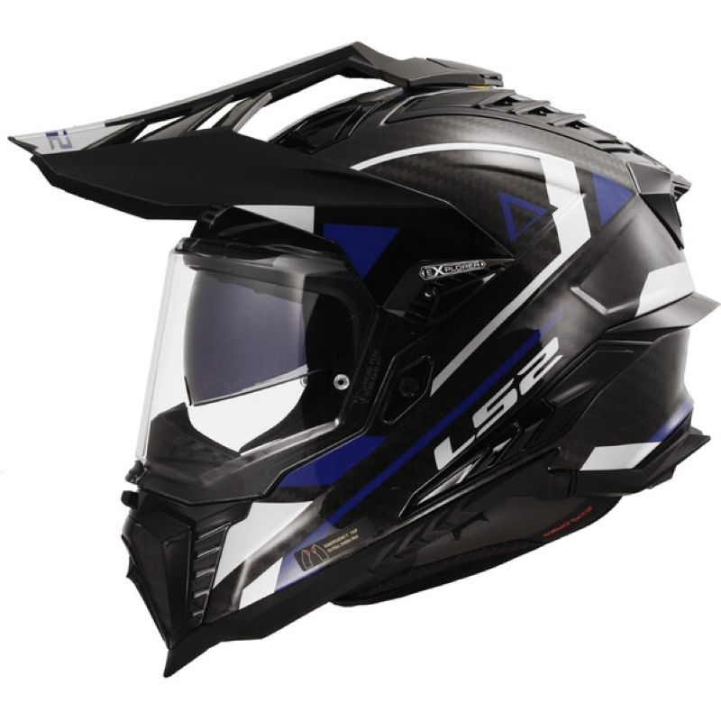 Casque intégral LS2 MX701 - EXPLORER CARBON - ADVENTURE