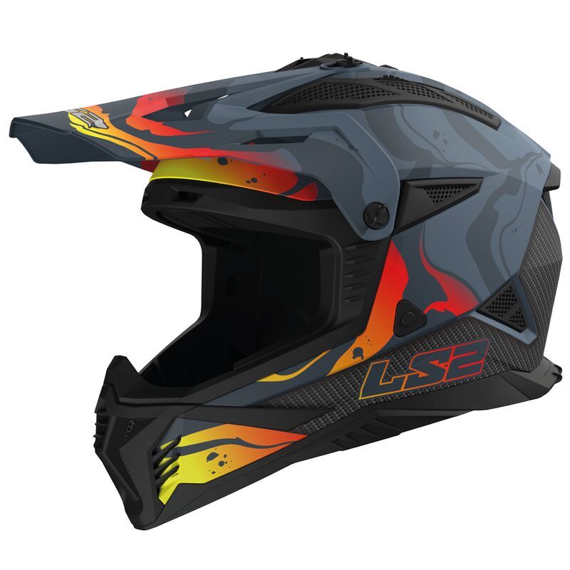 Casque cross LS2 MX708 FAST II WASH MATT 2025