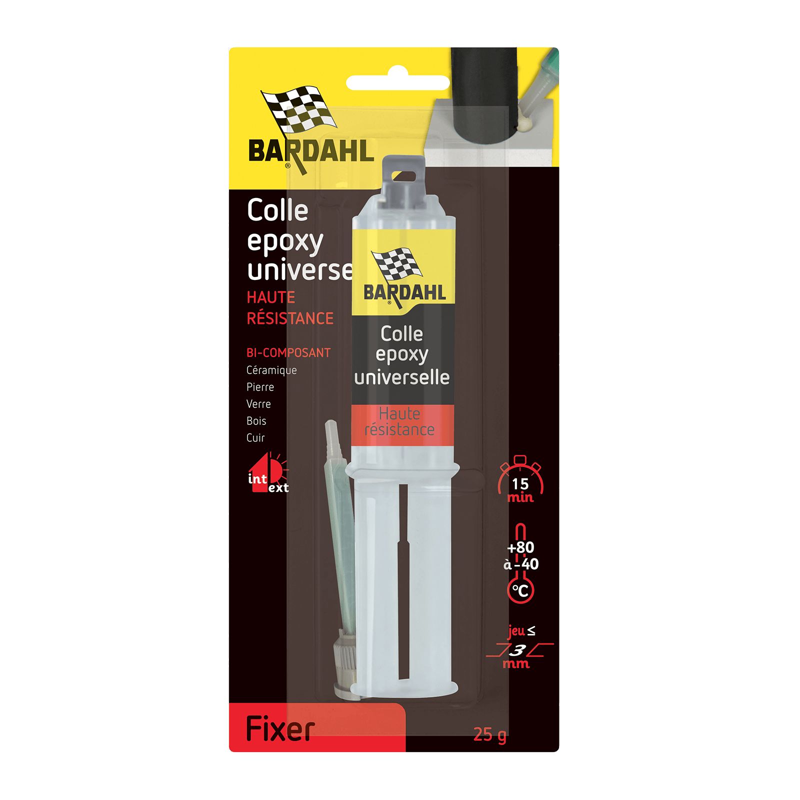 Colle Bardahl époxy Universelle