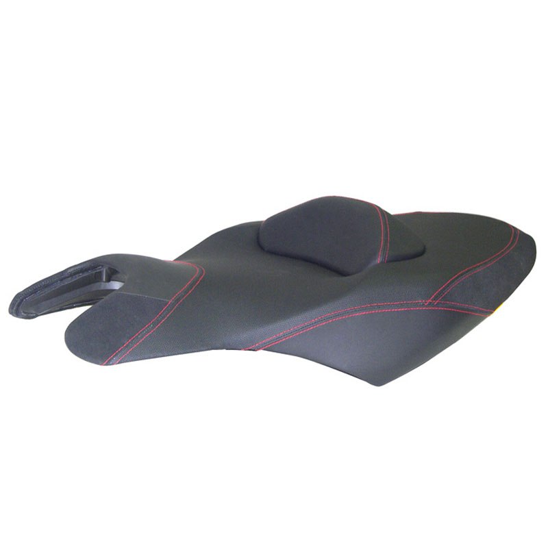 Selle Confort Shad Noir Couture Rouge