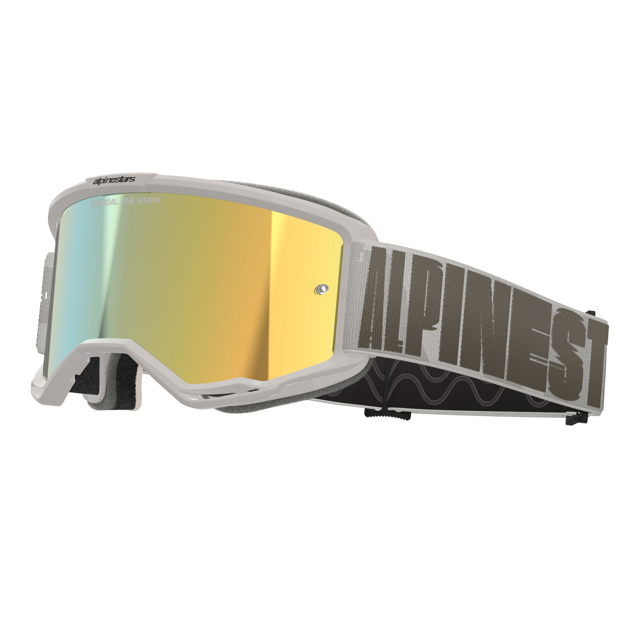 Masque cross Alpinestars VISION 5 HOLLOW IRIDIUM 2025