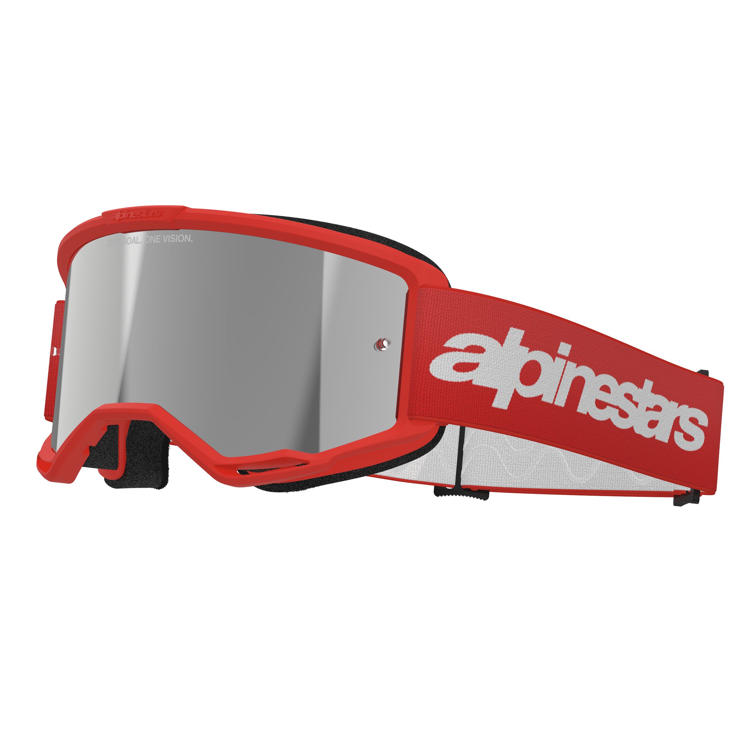 Masque cross Alpinestars VISION 3 WORDMARK IRIDIUM 2025