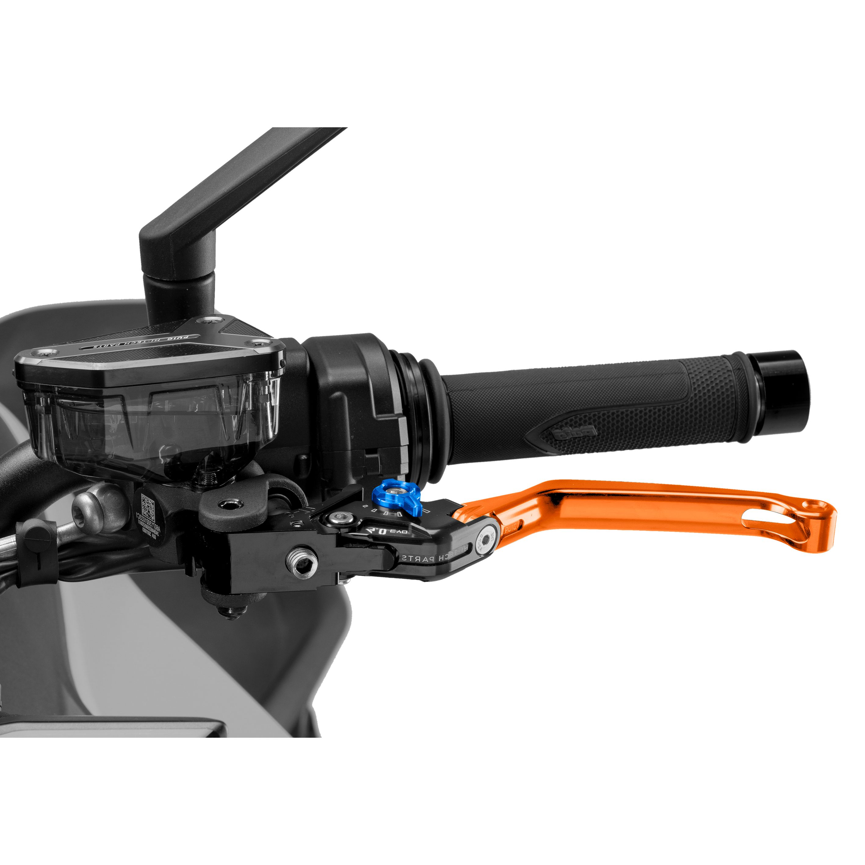 Levier d'embrayage Puig Rabattable 4.0 Orange