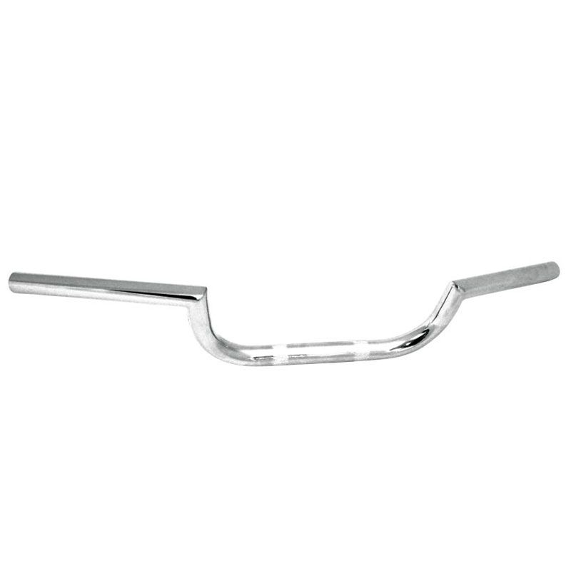 Guidon Moto Universel Z 25 Mm – Style Drag, Chrome, Pour Harley Et Custom