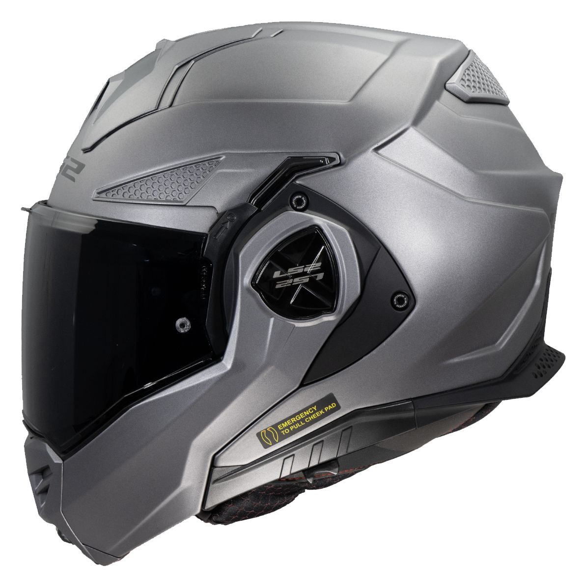 LS2 Casque modulable LS2 FF901 ADVANT X - SOLID — titane mat
