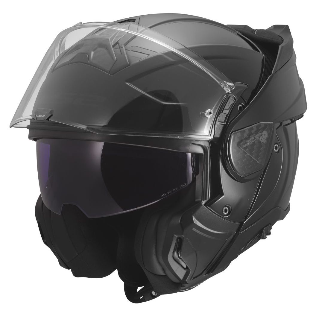 LS2 Casque modulable LS2 FF910 ADVANT II - SOLID — noir