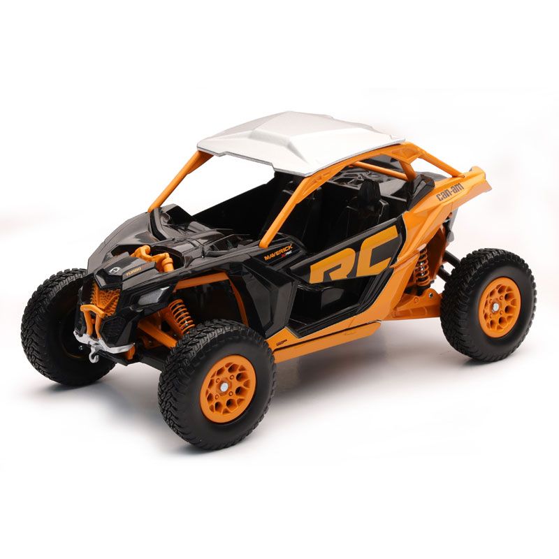 Miniature Newray SSV Can-Am Maverick X3 X RC Turbo Orange - Echelle 1/18°
