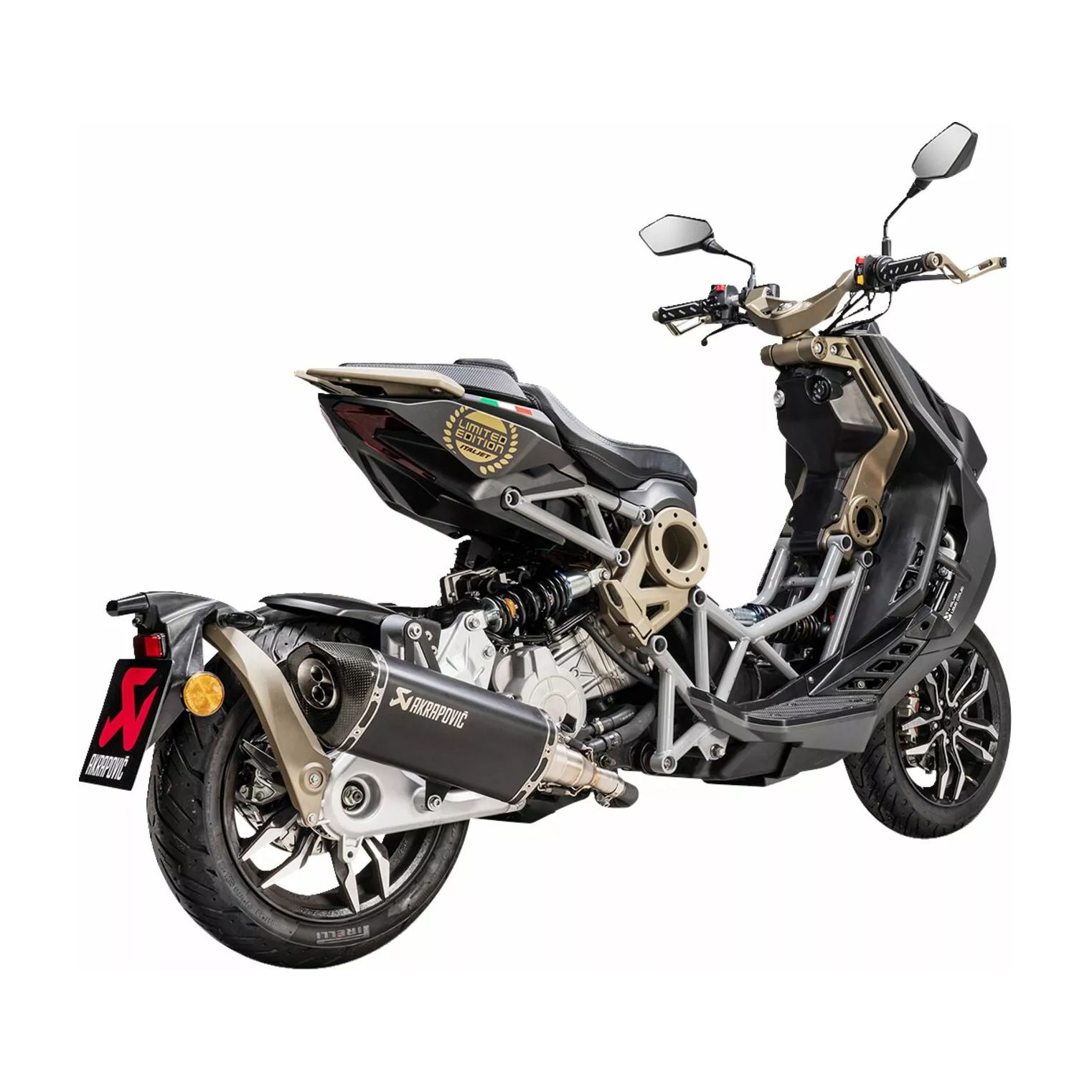 Silencieux Akrapovic Titane noir / Carbone