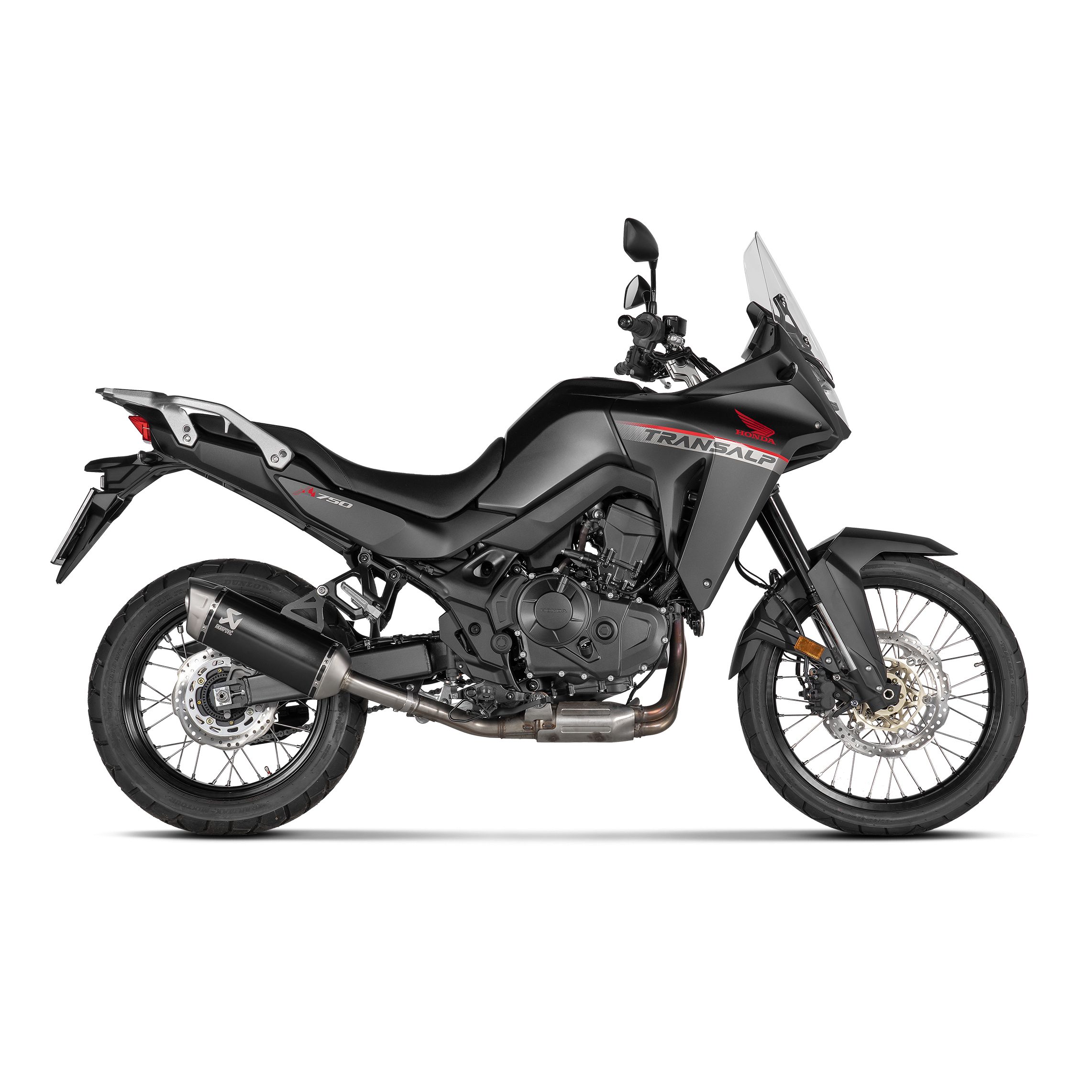 Silencieux Akrapovic Titane noir embout Titane