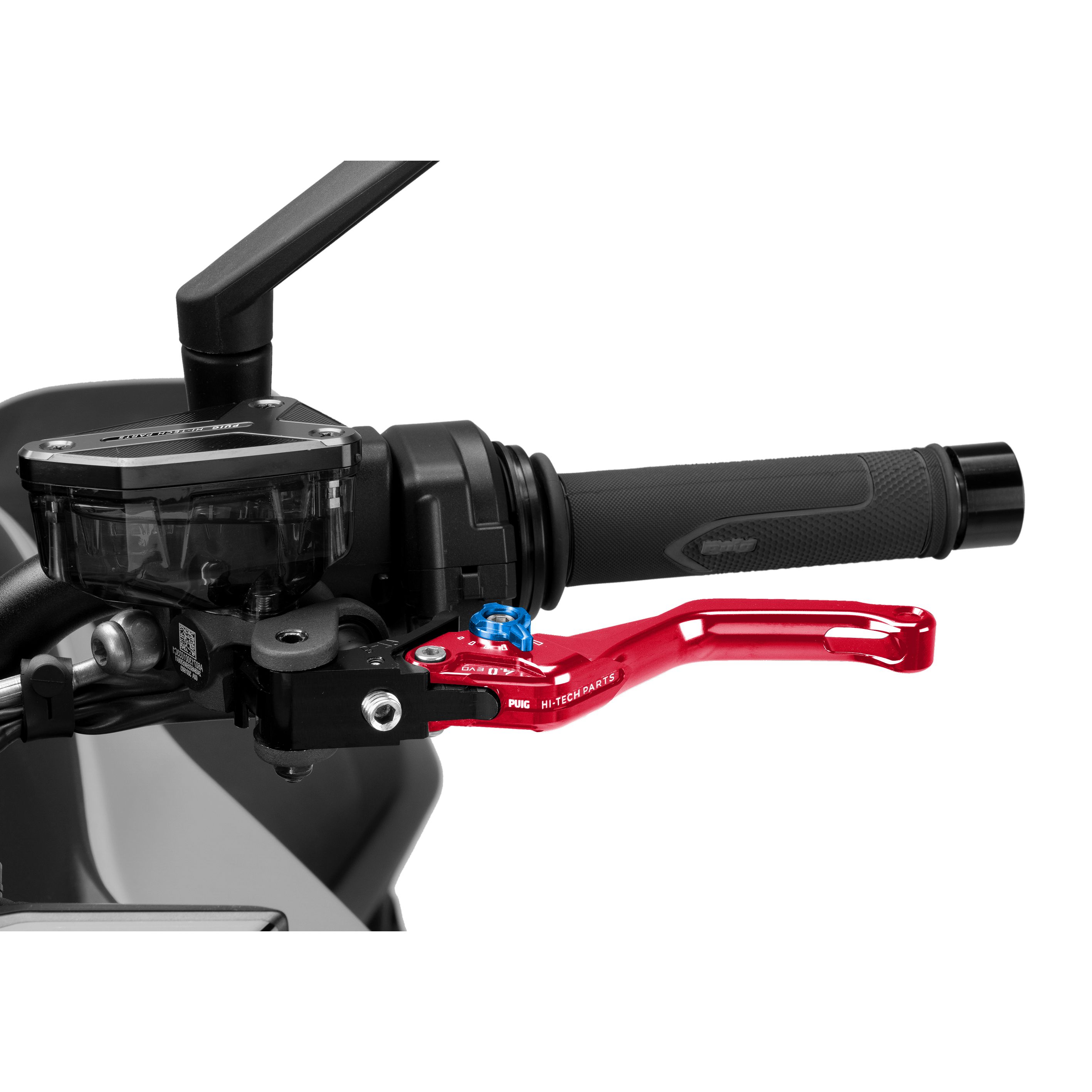 Levier d'embrayage Puig court 4.0 Rouge