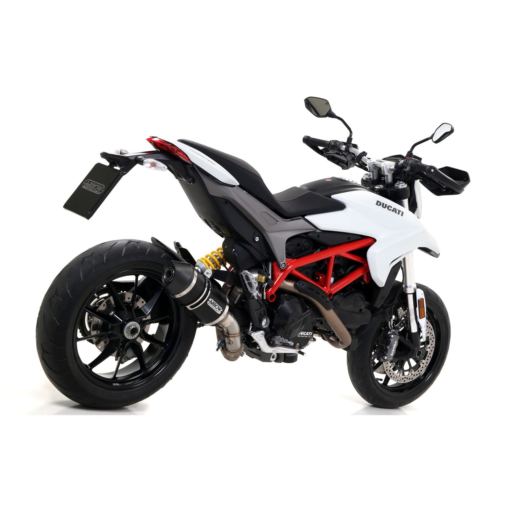 Silencieux Arrow Race-tech Alu Dark embout carbone