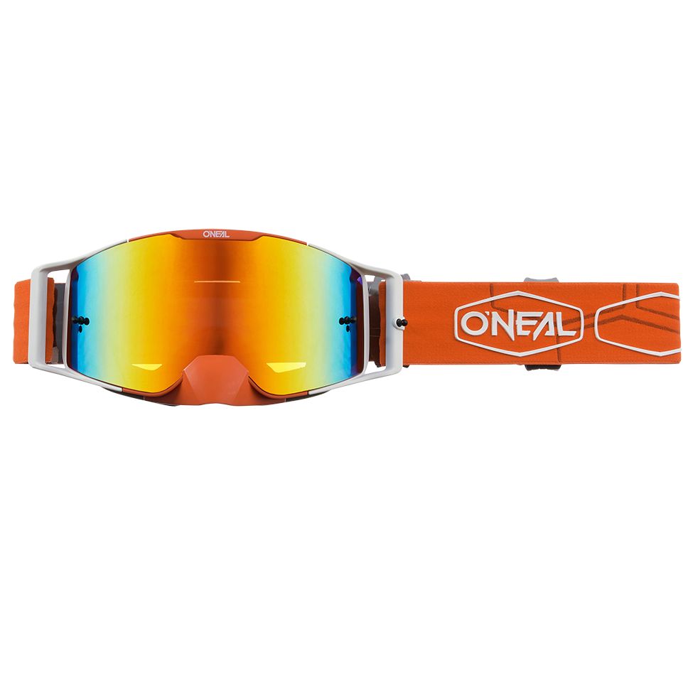 Masque cross O'Neal B-30 - HEXX V.22 - ORANGE WHITE IRIDIUM 2023