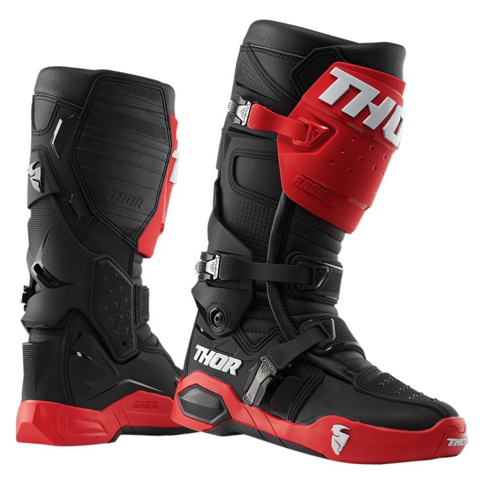 Image of Bottes cross Thor RADIAL -RED BLACK 2022