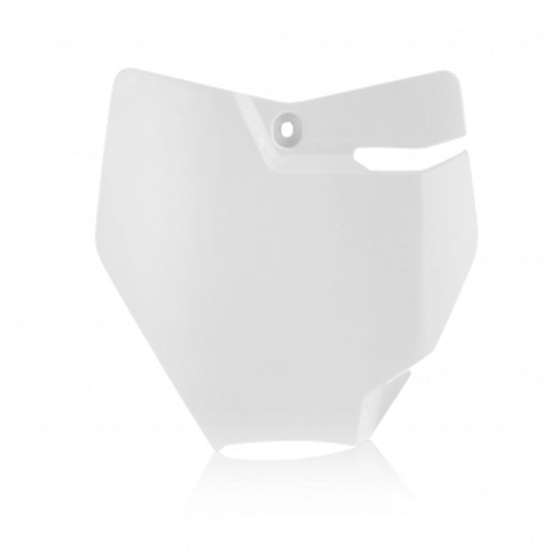 Plaque avant Acerbis BLANC