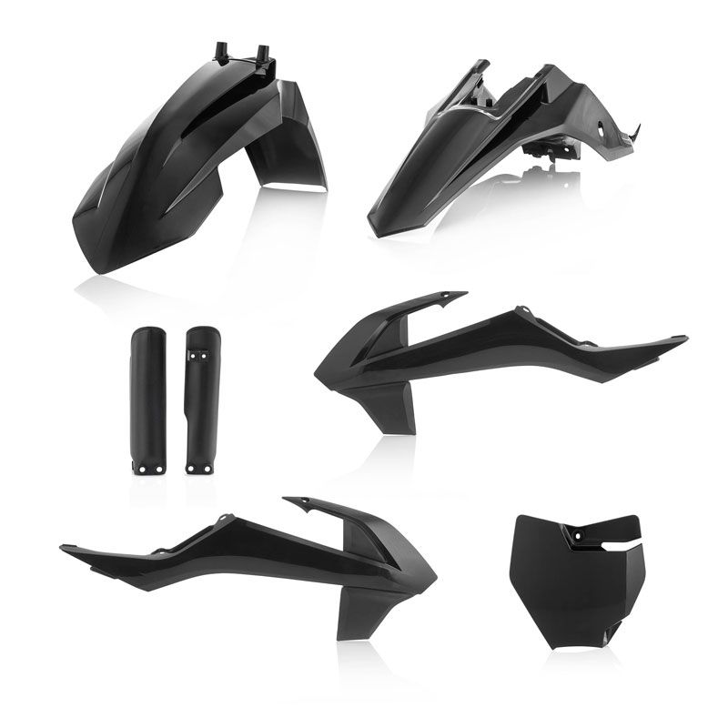 Kit plastiques Acerbis FULL KIT NOIR