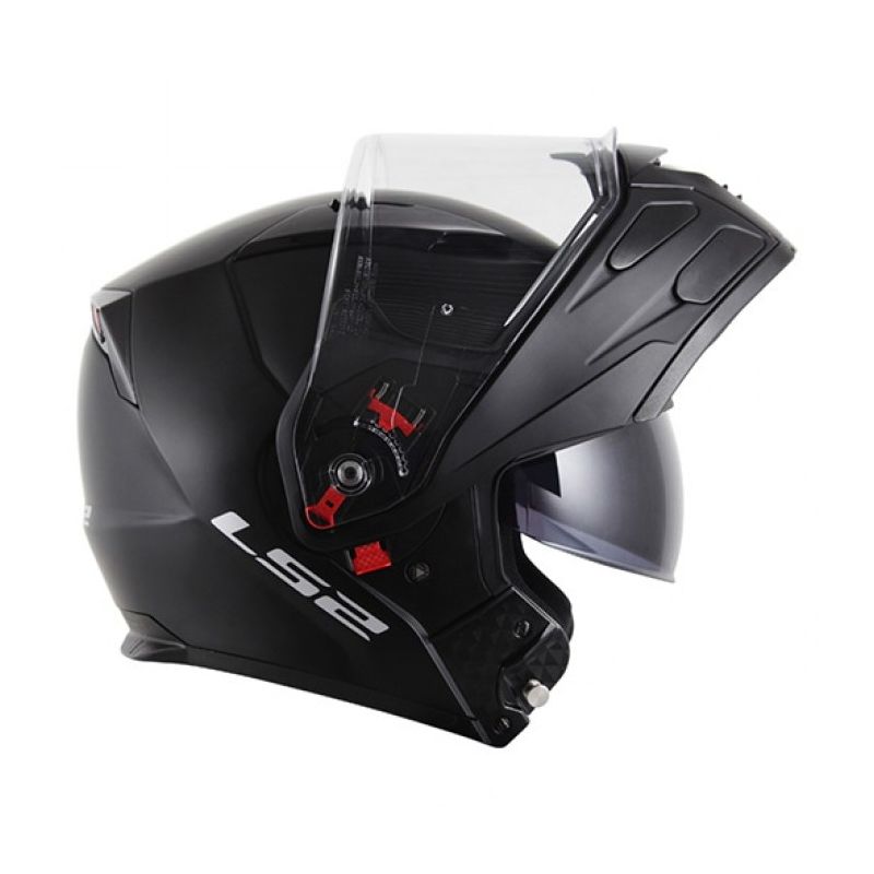 Casque Ls2 Destockage Ff324 Metro Evo Solid Black Casque Modulable
