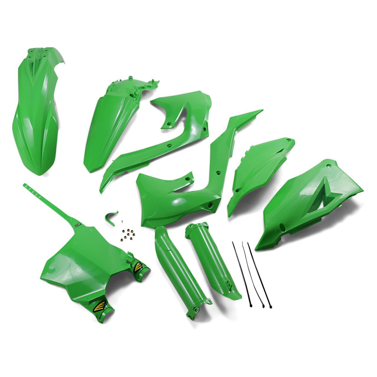 Kit plastiques CYCRA Powerflow vert