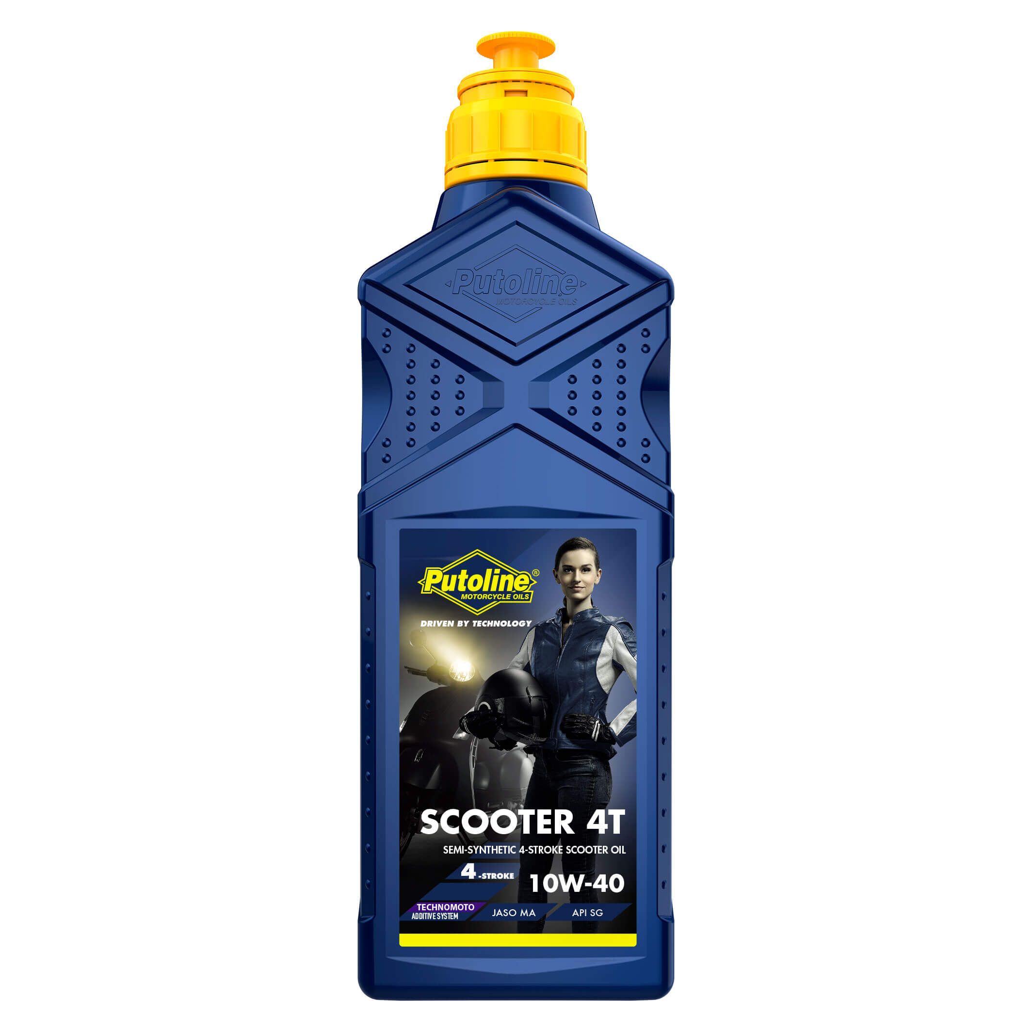 Huile moteur Putoline 1L 4 Tps 10W-40