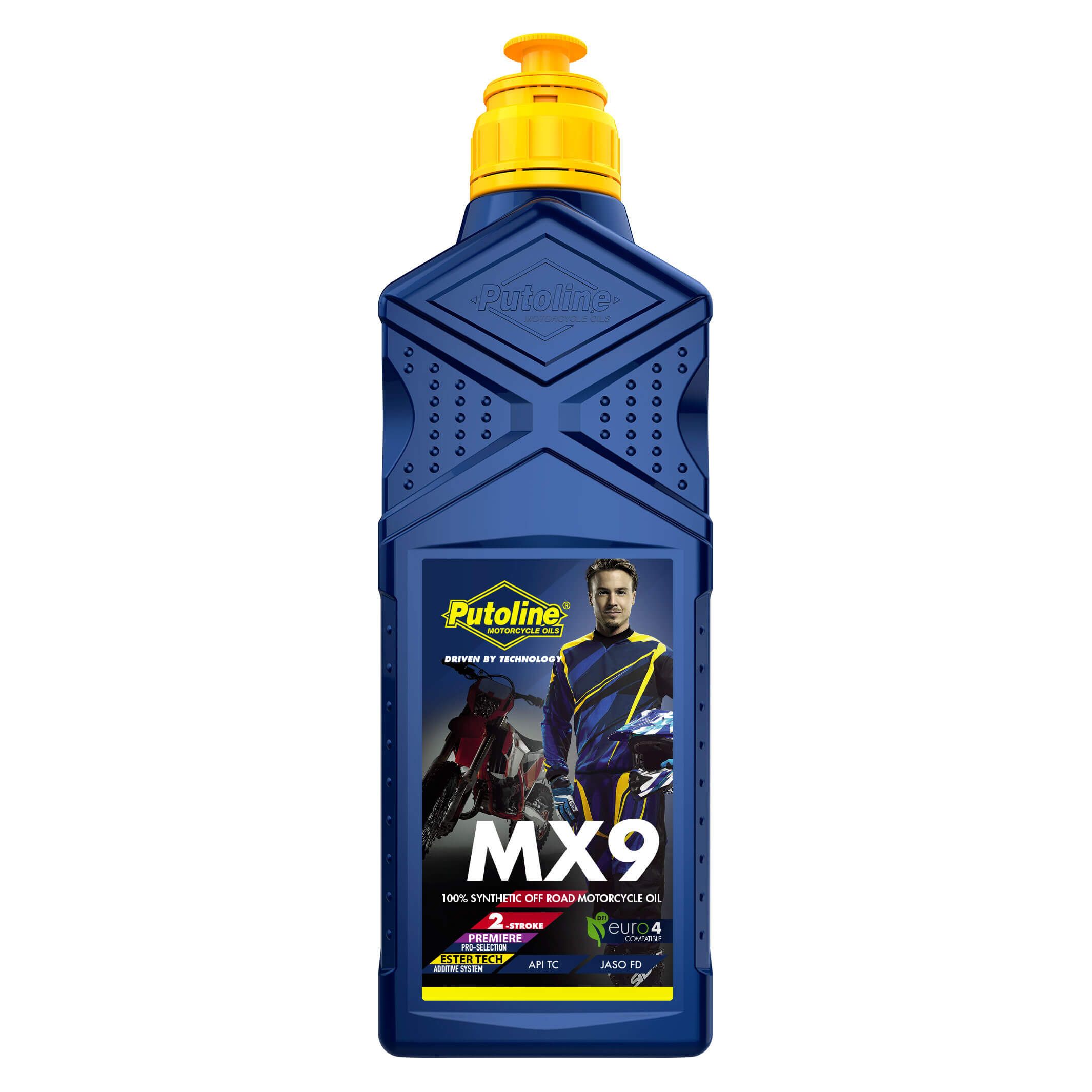 Huile moteur Putoline 2 Tps MX 9 1L