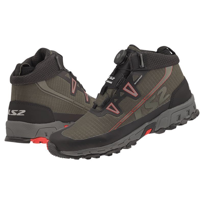 LS2 Baskets Moto LS2 TREKKER — vert