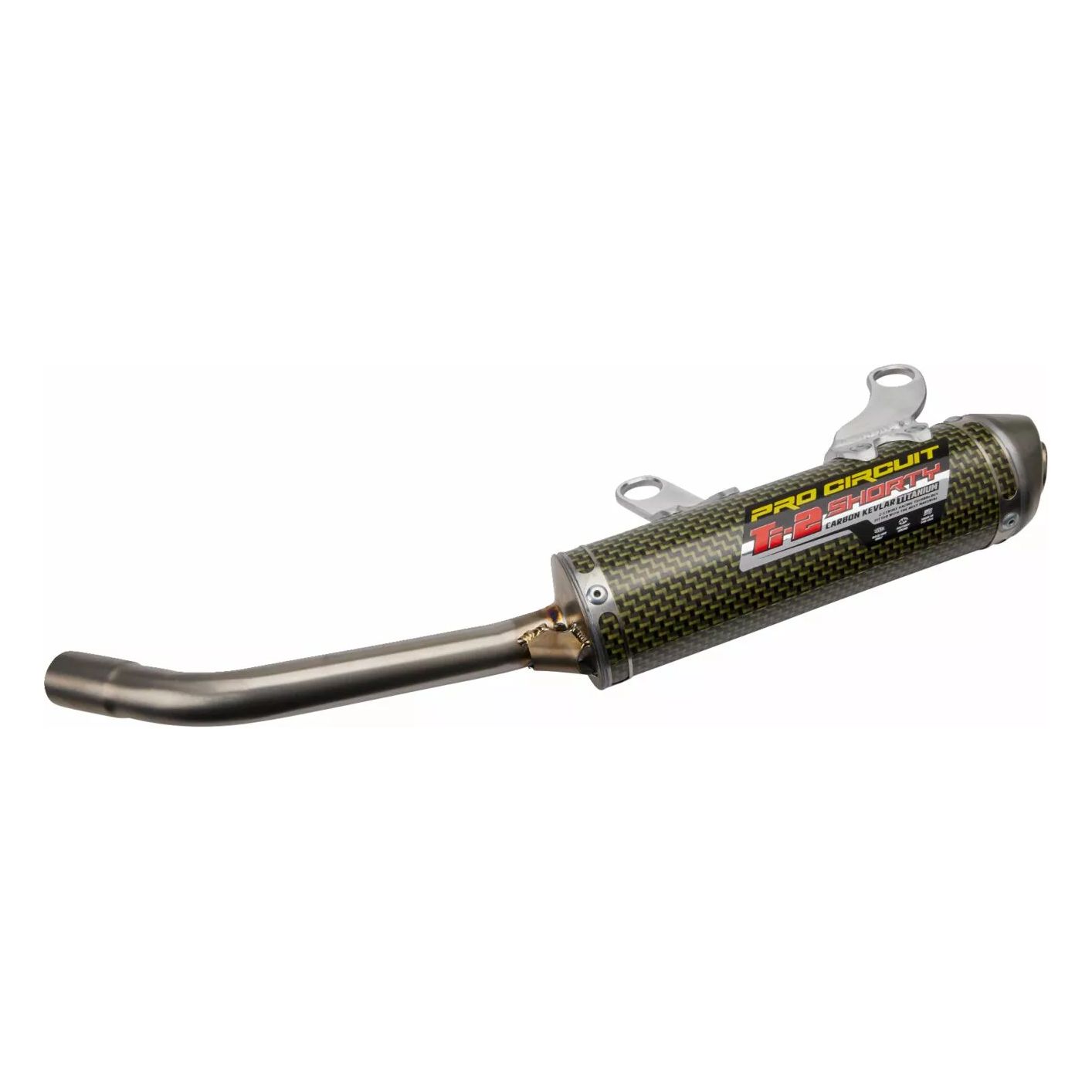 Silencieux Pro Circuit Ti-2 Shorty Carbone