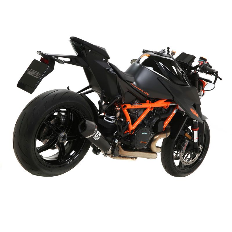 Silencieux Arrow X-Kone nichrom dark embout carbone