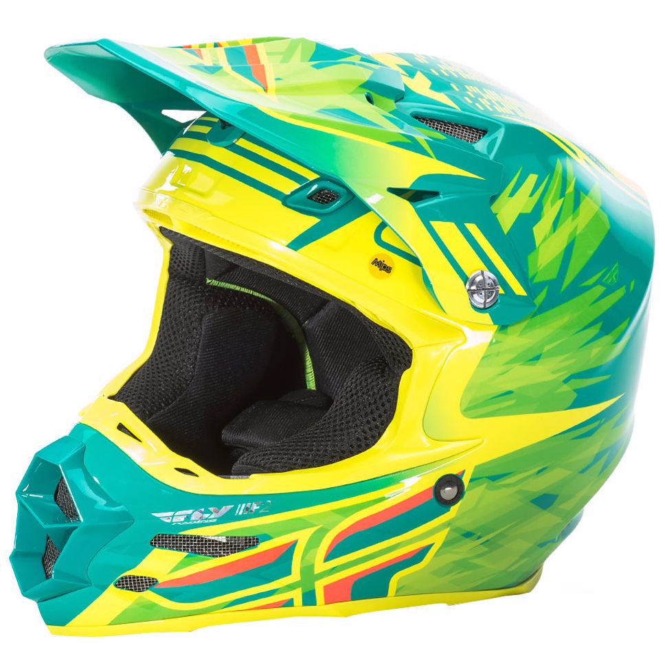 Casque Cross Fly F2 Carbon Mips - Replica Andrew Short -