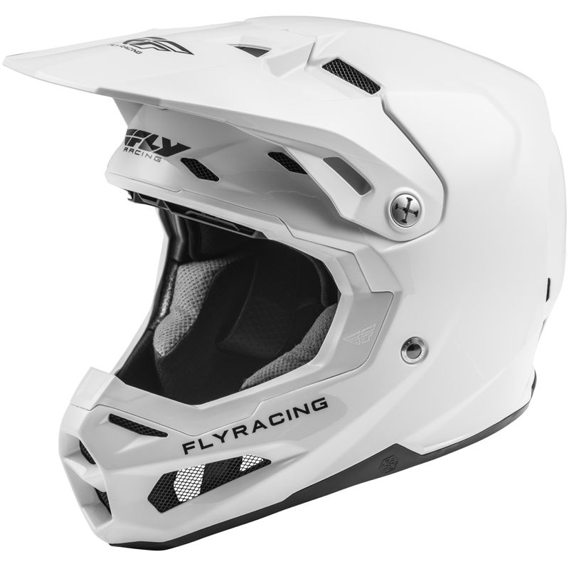 Image of Casque cross Fly FORMULA CARBON - WHITE GLOSSY 2023