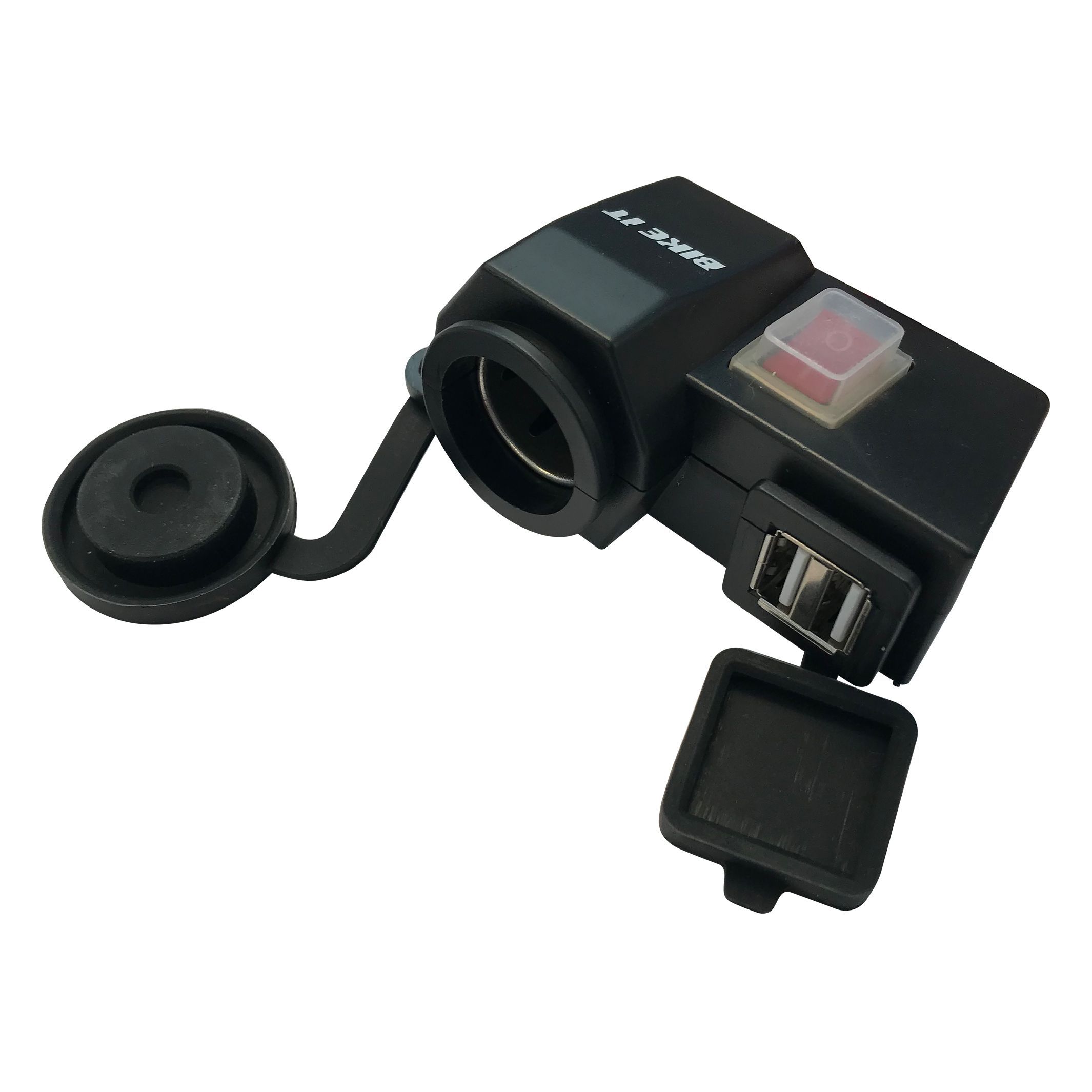 Adaptateur allume cigare Bike It Kit d alimentation 12 V, 2 ports USB