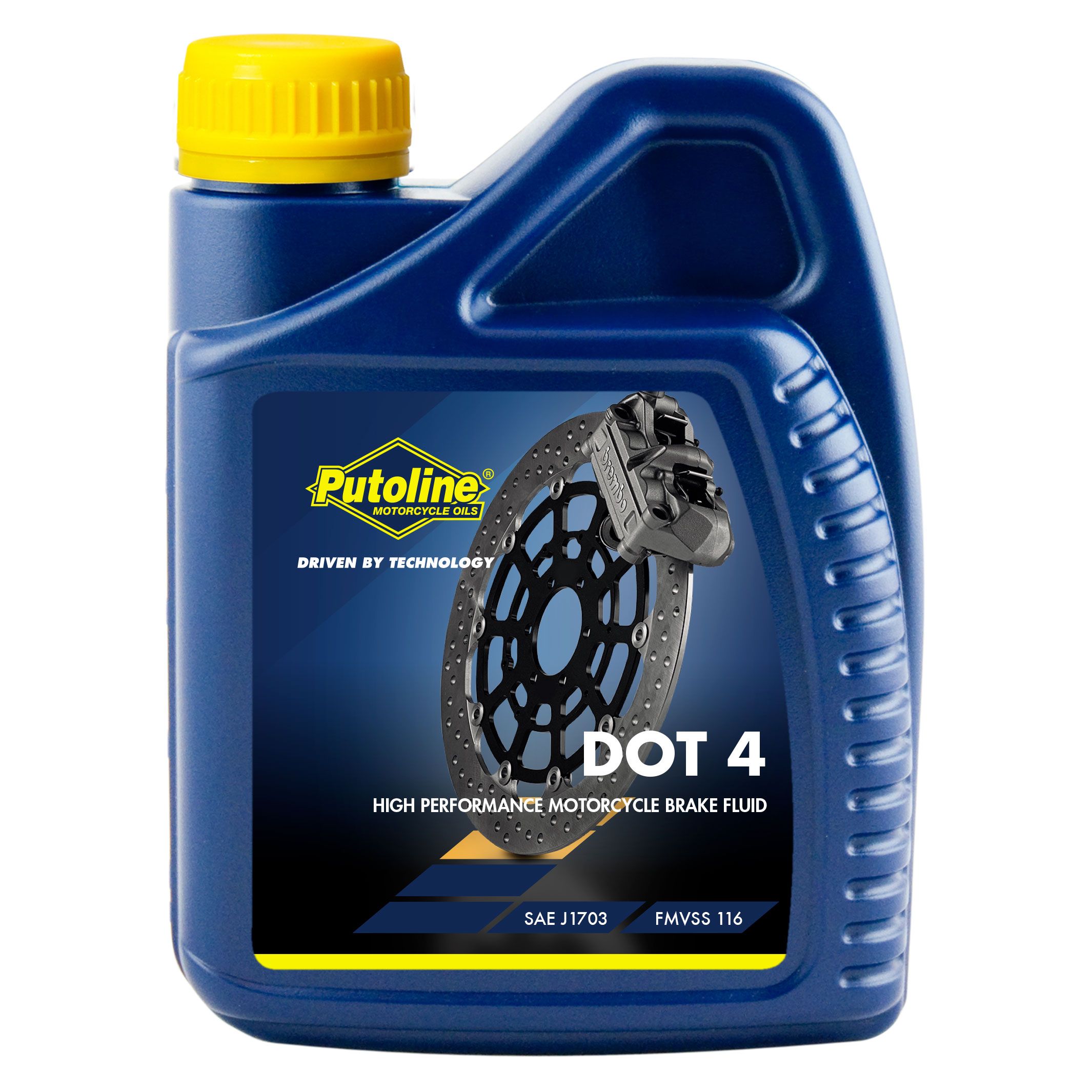 Liquide de frein Putoline DOT4 500 ml