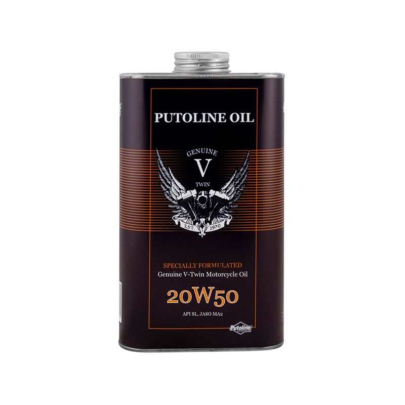Huile moteur Putoline 1L Genuine V-Twin 20W50