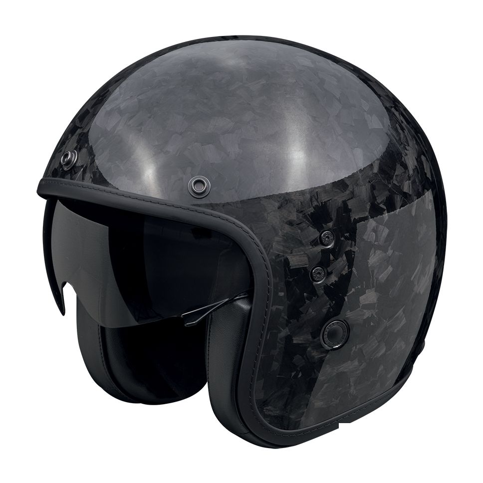 Casque jet Scorpion Exo BELFAST CARBON EVO - ONYX