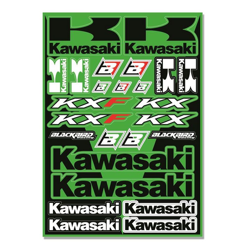 Image of Stickers Blackbird kawasaki