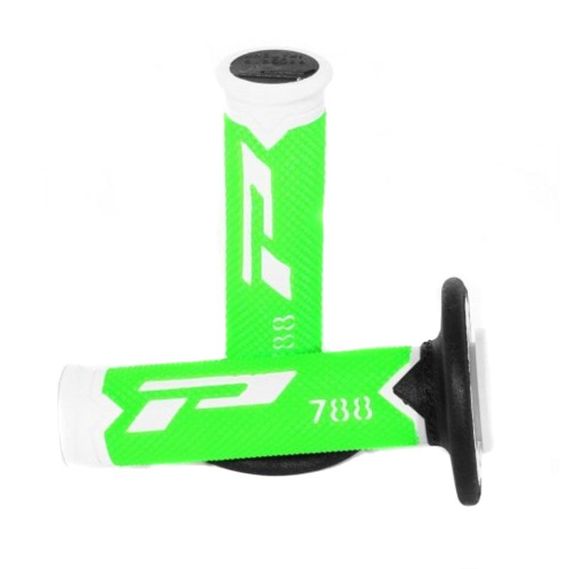 Poignées de guidon Progrip MX 788 FLUO
