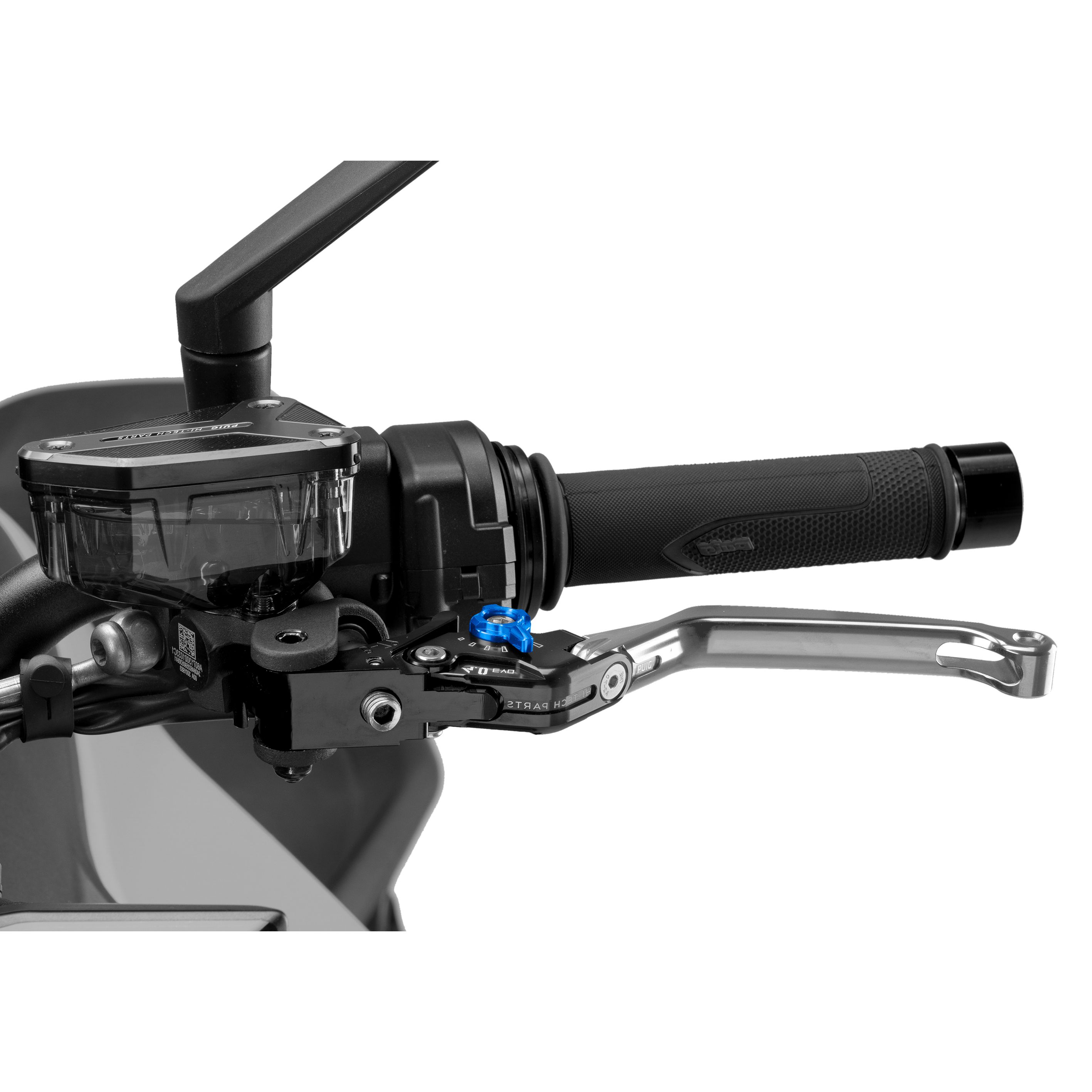 Levier d'embrayage Puig Rabattable 4.0 Argent